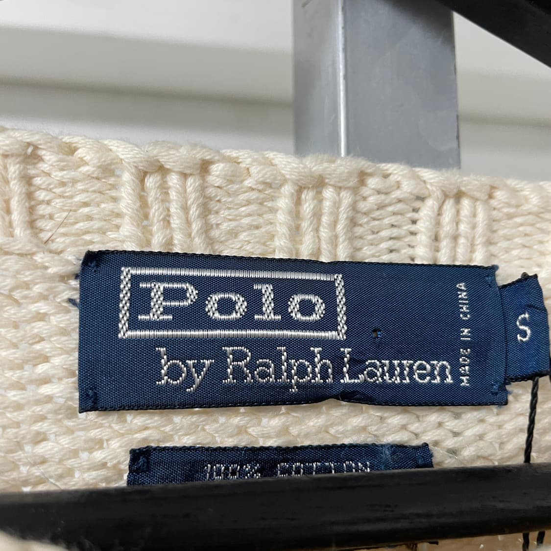 폴로 랄프로렌 싯다운 베어 니트 S 상품이미지4