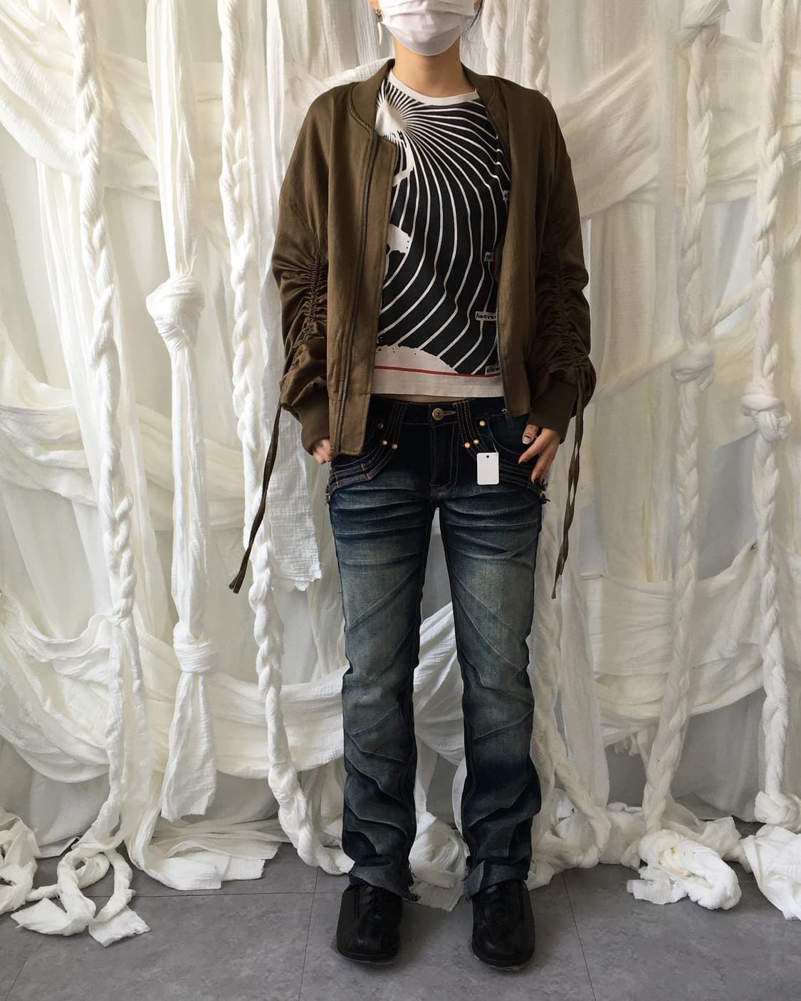 Shirring point ma 1 jacket 상품이미지8