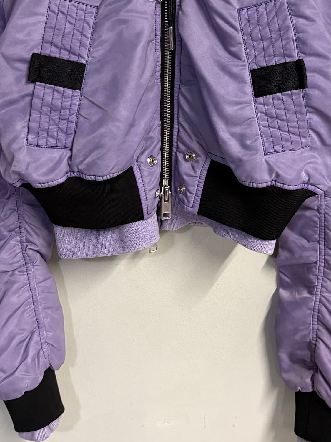 DIESEL violet hoodie bomber jakcet  상품이미지4