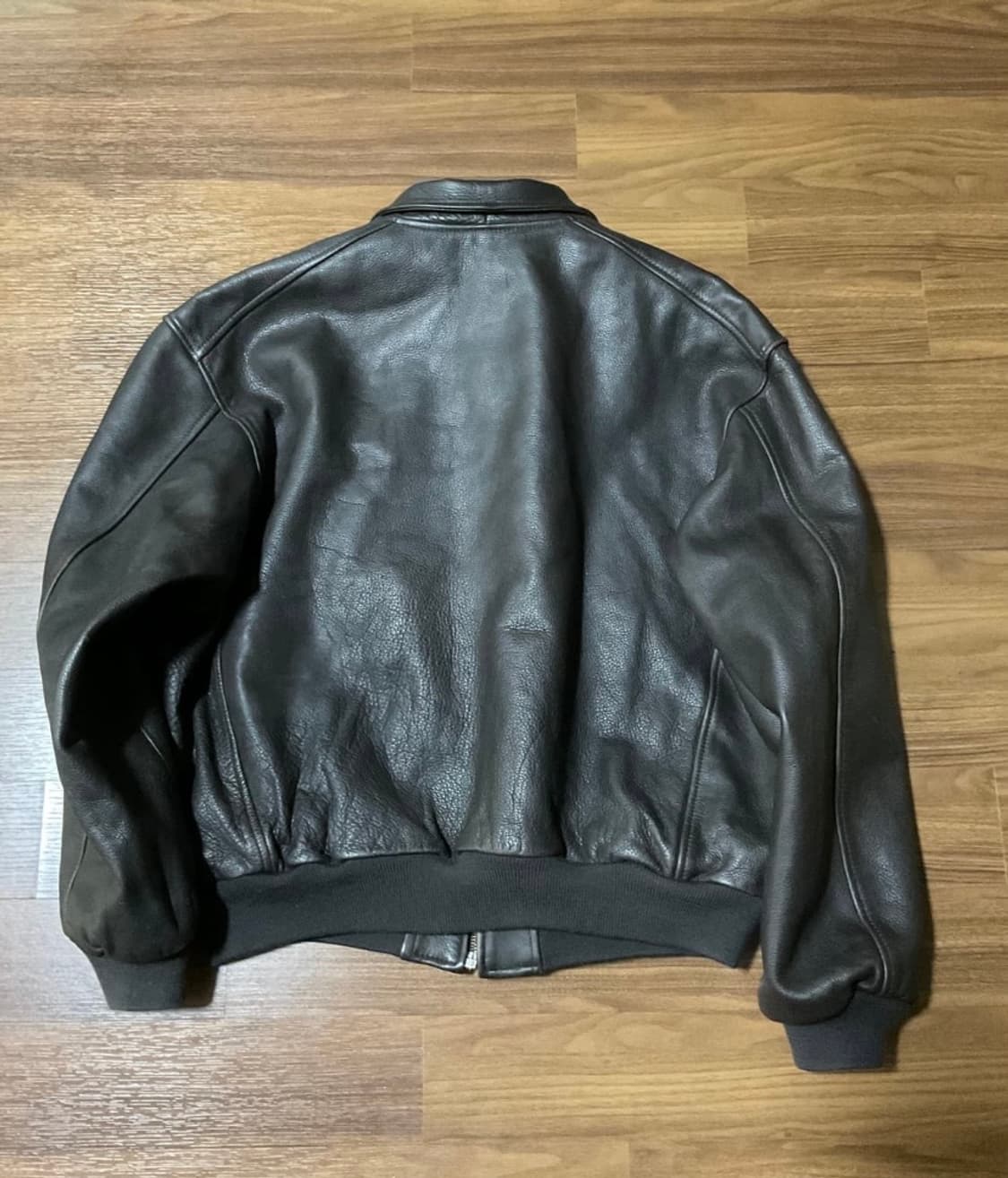 빈티지 쉐비뇽 레더자켓 (XL)  상품이미지5