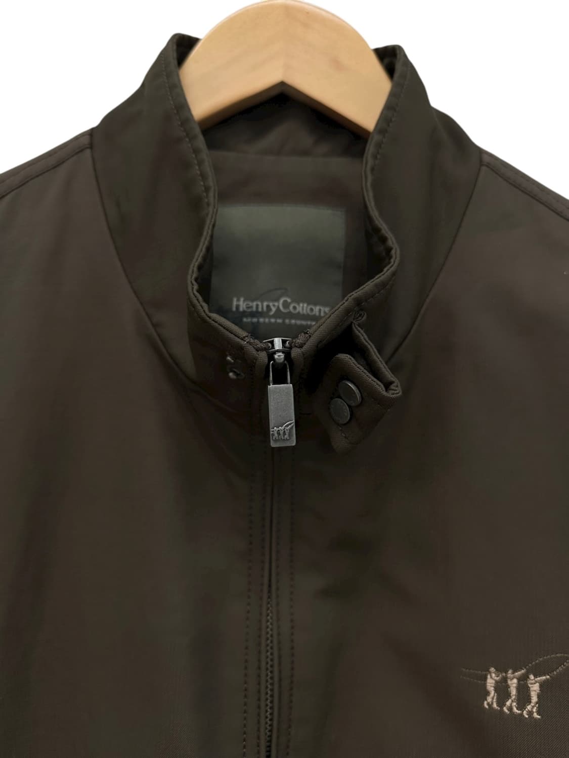 헨리코튼 해링턴자켓 브라운 (XL)  상품이미지3