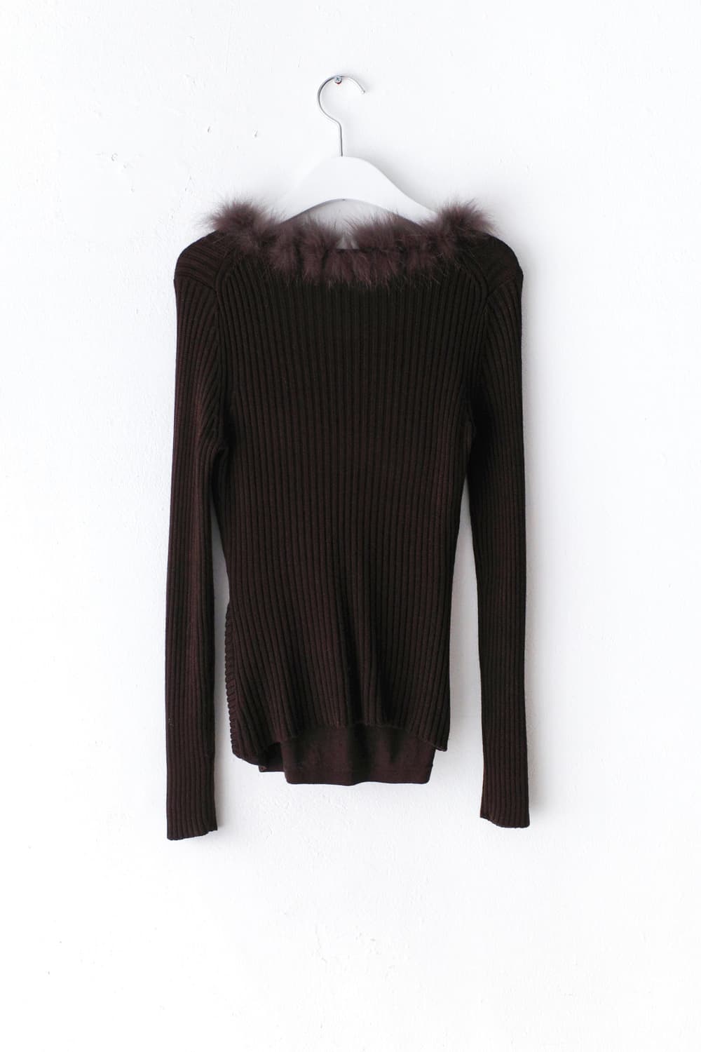 draping fur knit 상품이미지2