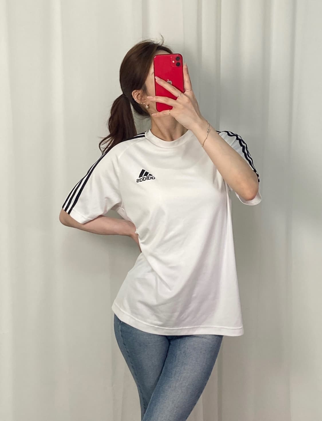 아디다스 화이트 트랙탑  상품이미지2