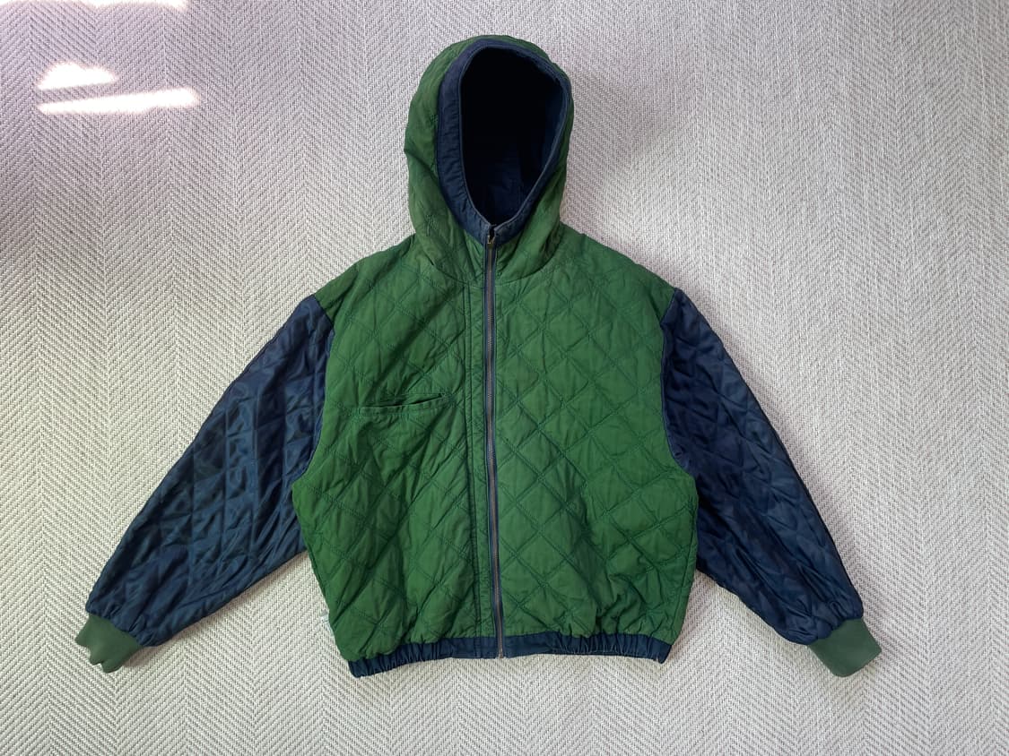 빈티지 lacoste 라코스테 후드 블루종 자켓 상품이미지9