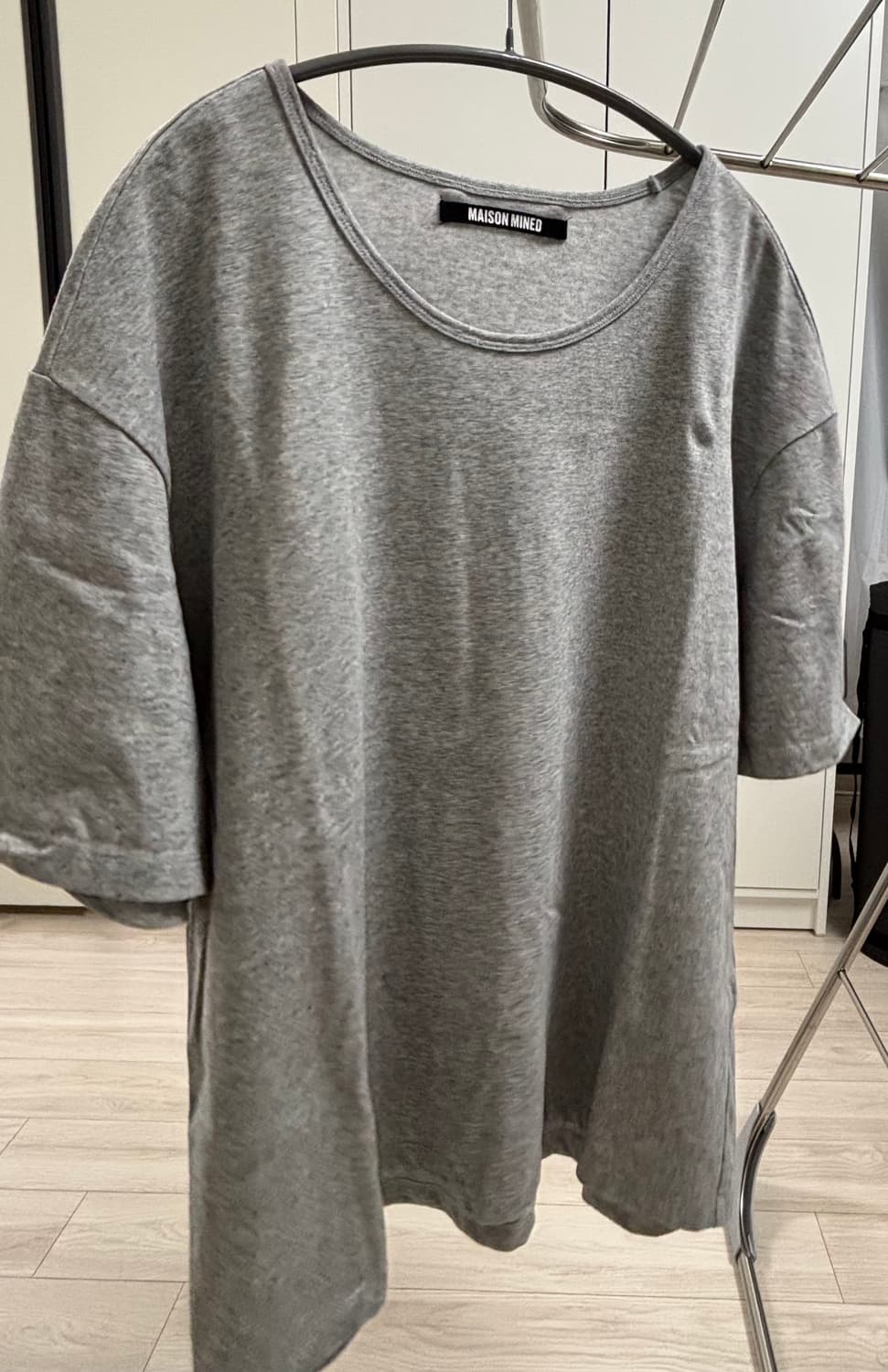 (L) 메종미네드 U넥 베이직 2팩 반팔 티셔츠 상품이미지8