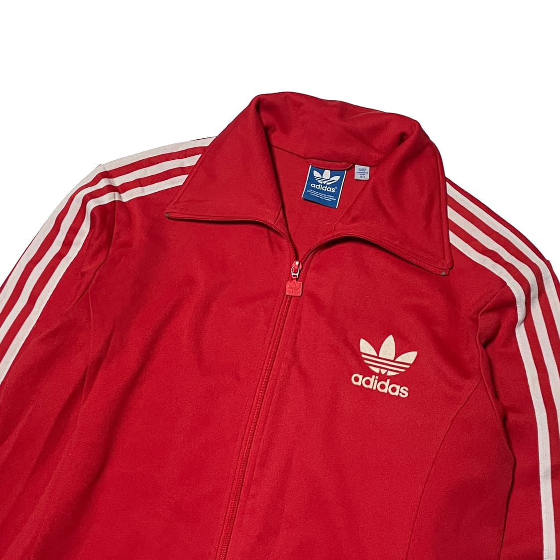 아디다스 유로파 트랙탑 져지 빨흰 상품이미지3