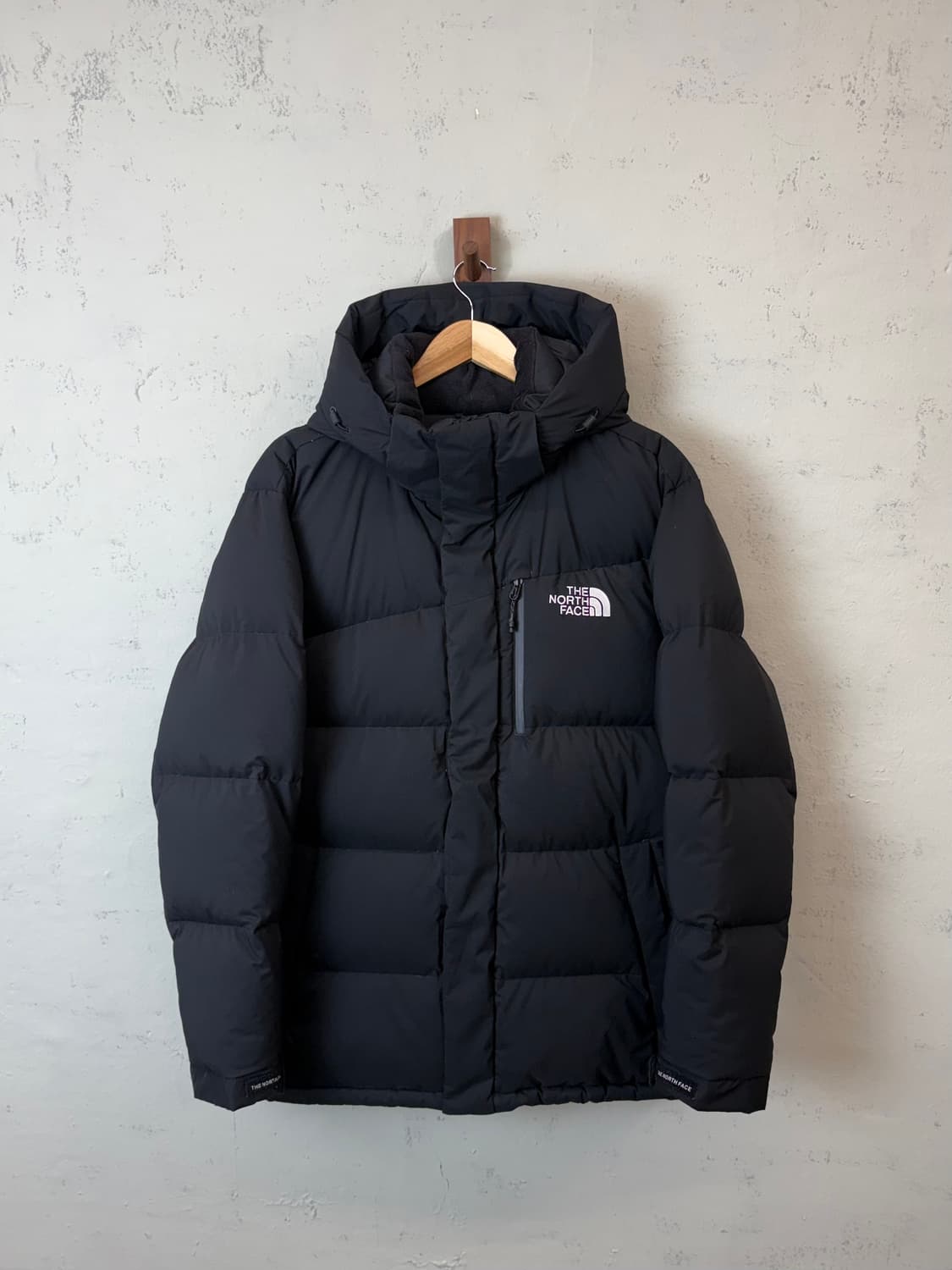 노스페이스 블랙 덕다운 패딩 상품이미지1
