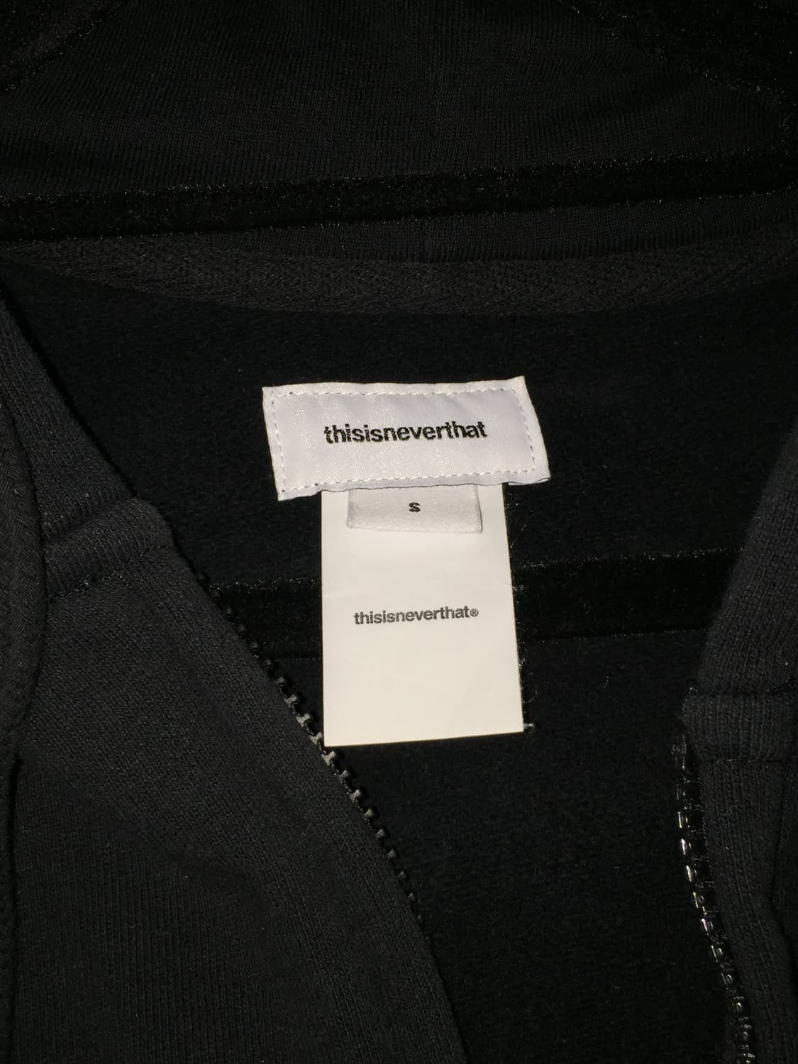 디즈이즈네버댓 thisisneverthat 써클로고 후드집업 s 상품이미지3