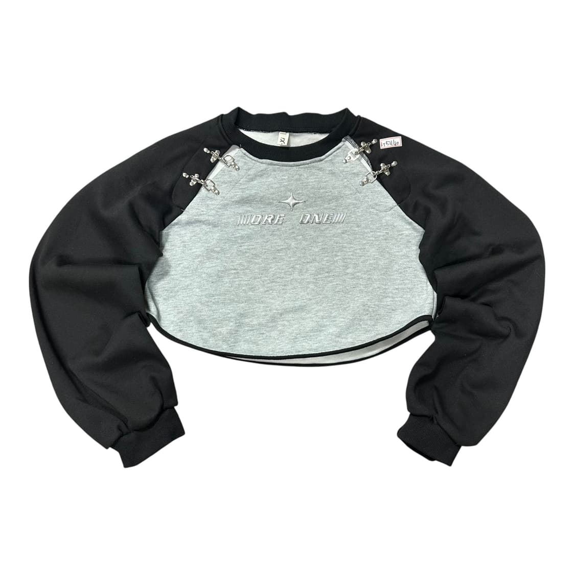 ✨ (바배) Y2K 나그랑 크롭 맨투맨 상품이미지1