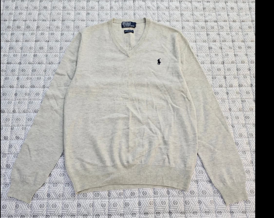 폴로 랄프로렌 남성 메리노 울 니트 100 상품이미지1