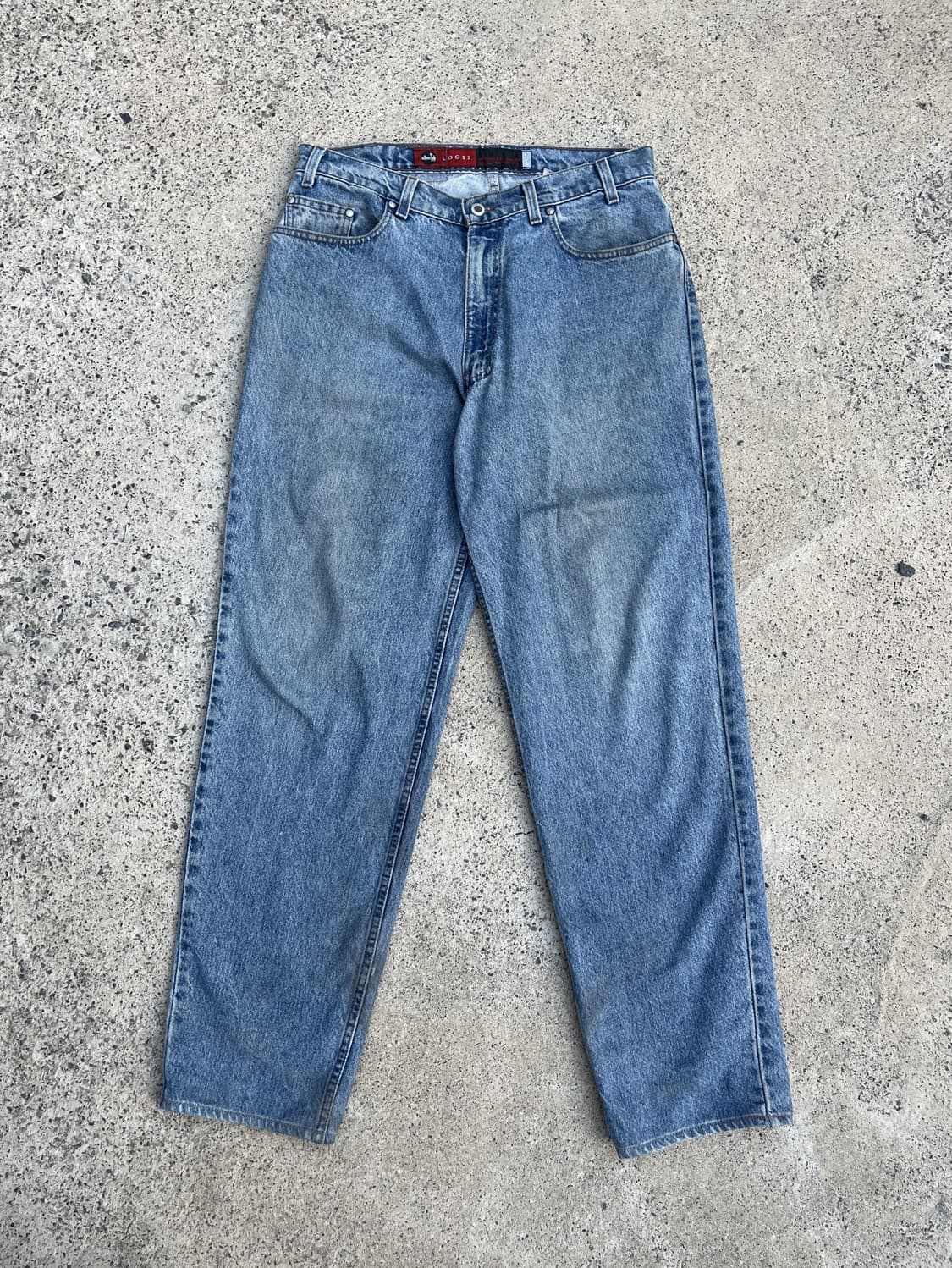 90s USA made Levi's Silver Tab 연청 상품이미지2