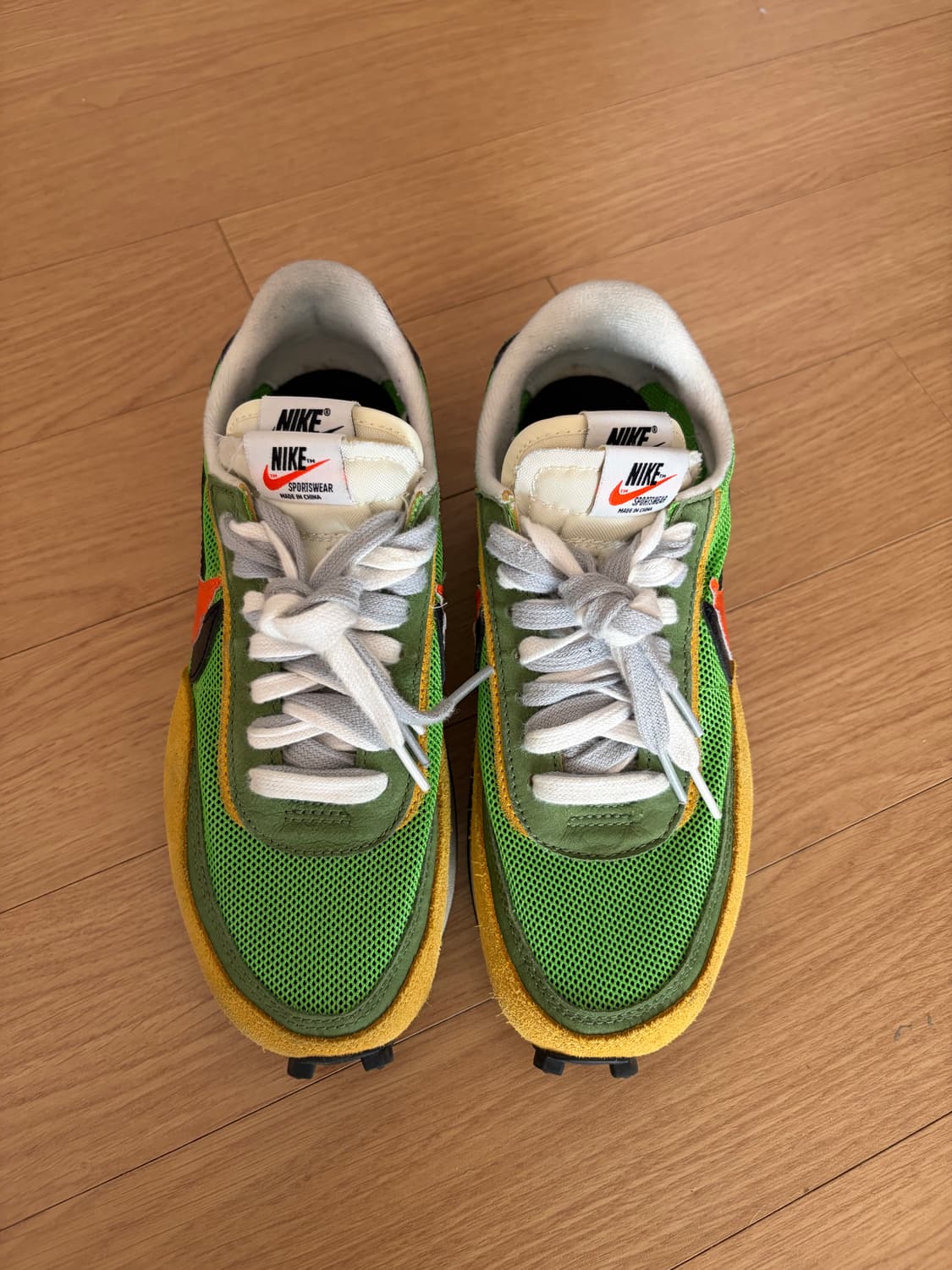 나이키 사카이 LD 와플 멀티그린 240 상품이미지2