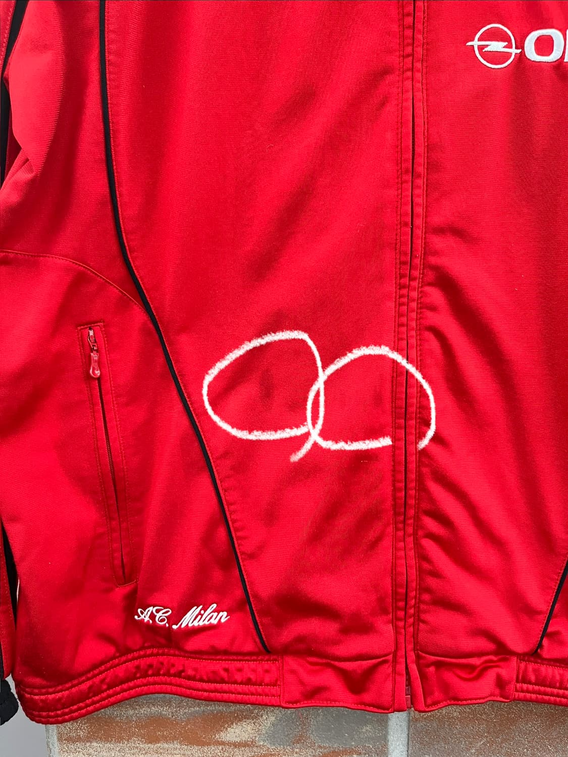 아디다스 AC milan 트렉 집업 져지 상품이미지10