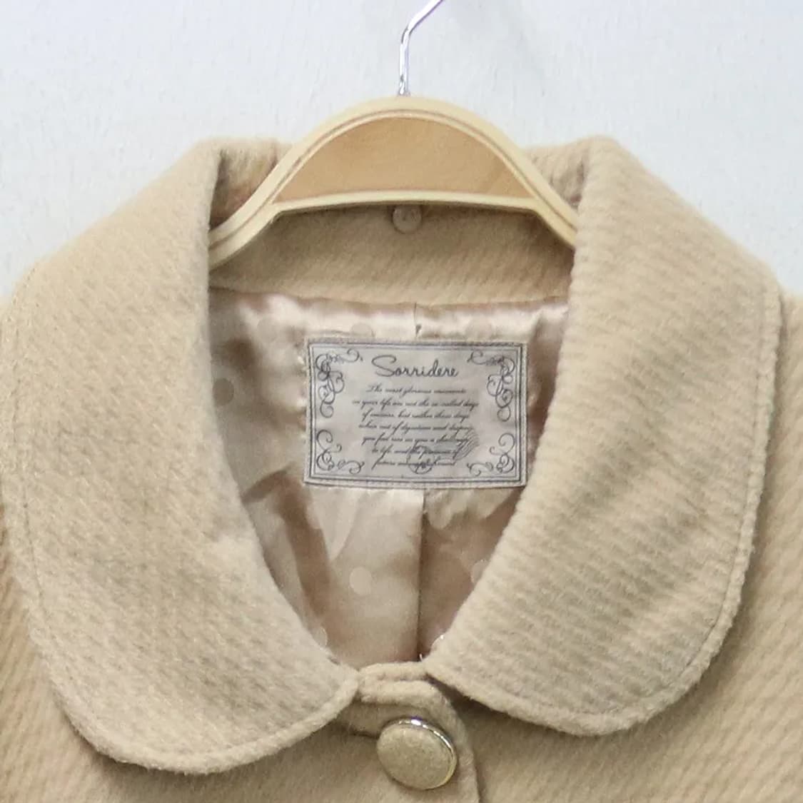 SORRIDERE 오네갸루 핀턱 플리츠 코트 64269 상품이미지5