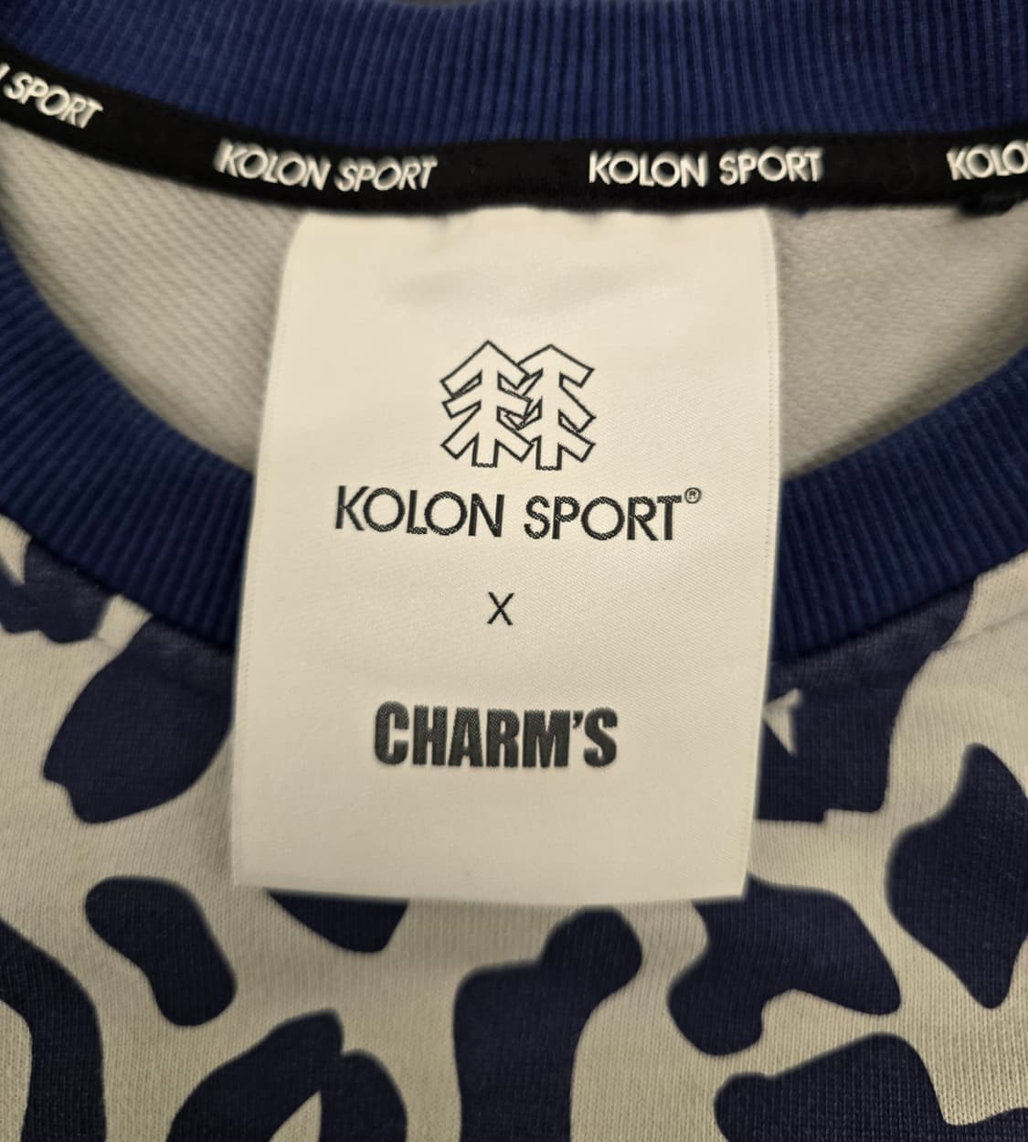 코오롱스포츠×참스 콜라보 맨투맨.   
싸이즈 100 상품이미지4