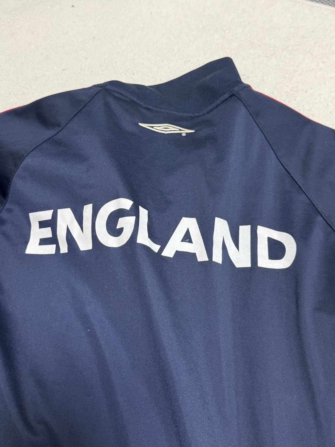 엄브로 잉글랜드 축구 트랙 자켓 네이비 110 상품이미지6