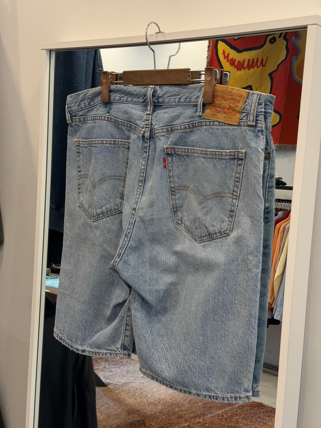 Levis 리바이스 505 데님 쇼츠 (39inch) 상품이미지5