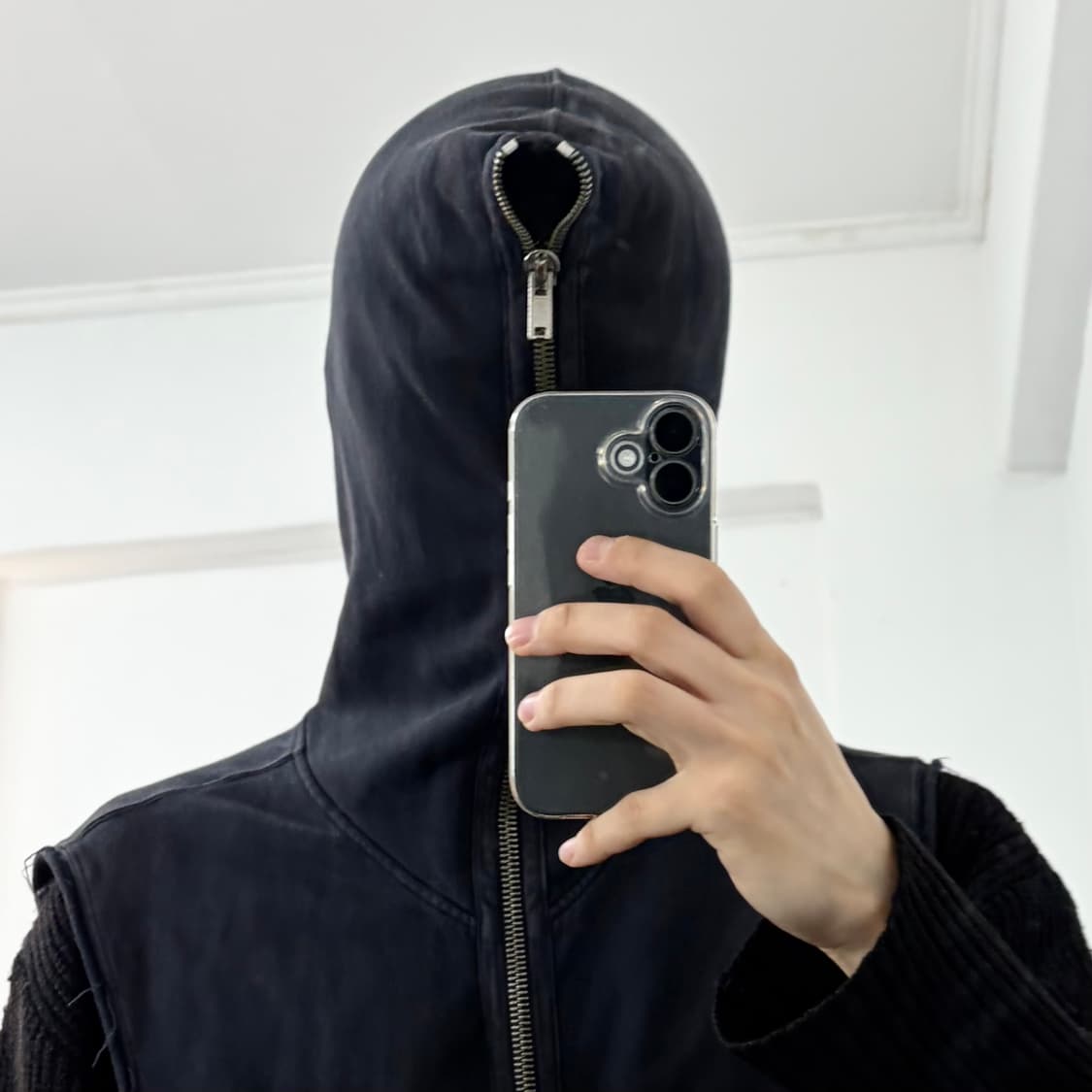 릭오웬스 Gimp 후드 집업 베스트 상품이미지2