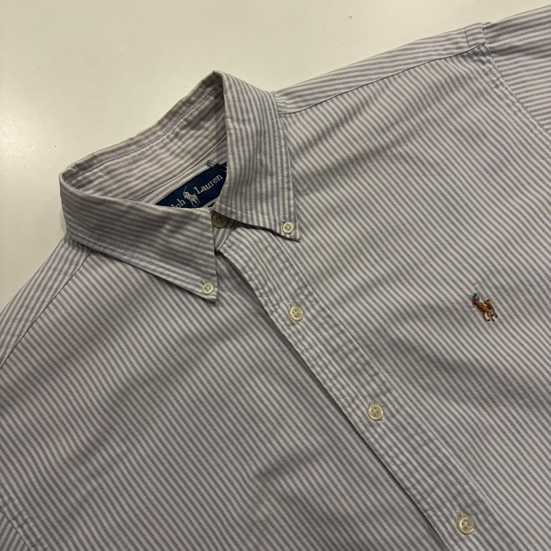 [M] 폴로 랄프로렌 스트라이프 긴팔 셔츠 B574 상품이미지3