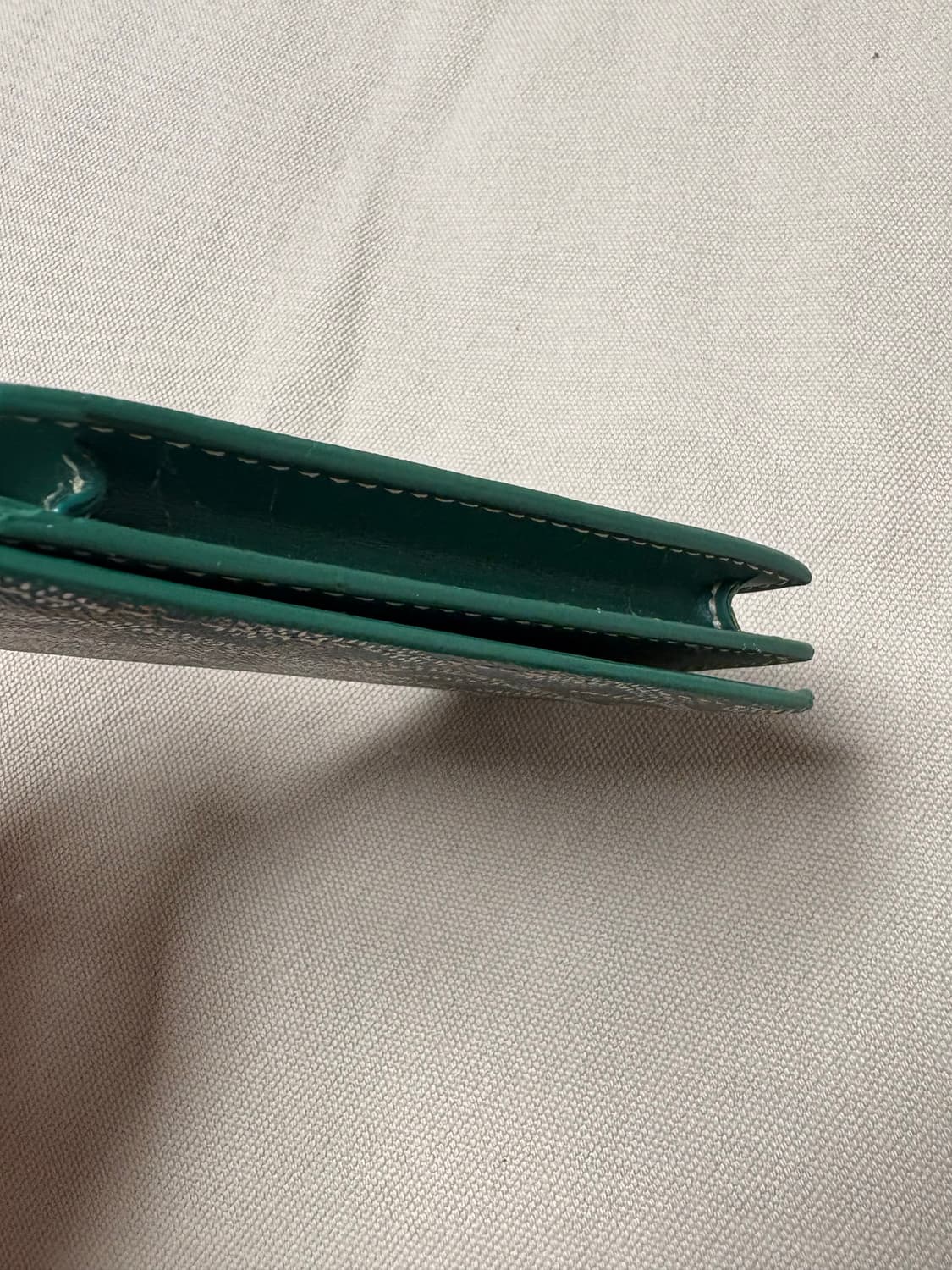 고야드 말제브르 카드지갑 그린 상품이미지5