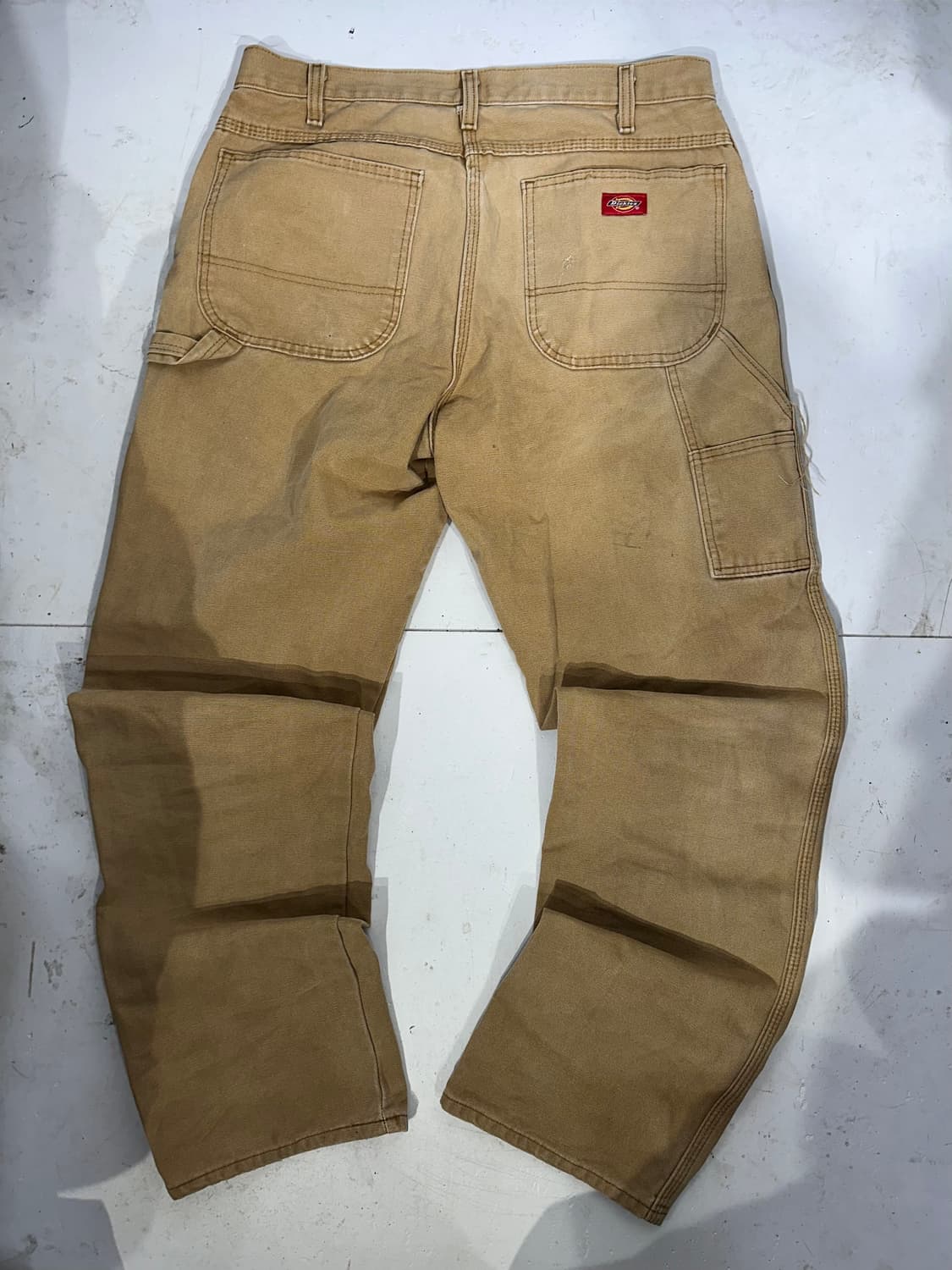 디키즈 베이지 된장 카펜터 워크 데님 팬츠 바지  상품이미지5
