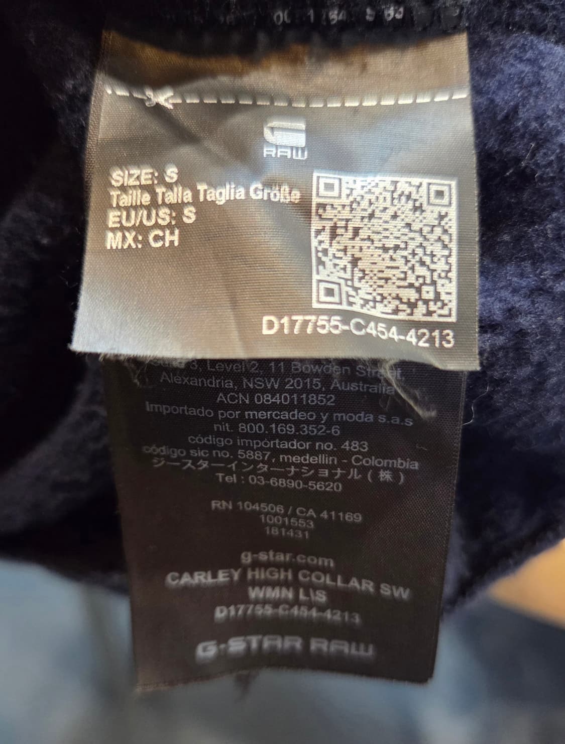 여성 하이칼라 스웨트셔츠 (WMN L/S) 상품이미지6