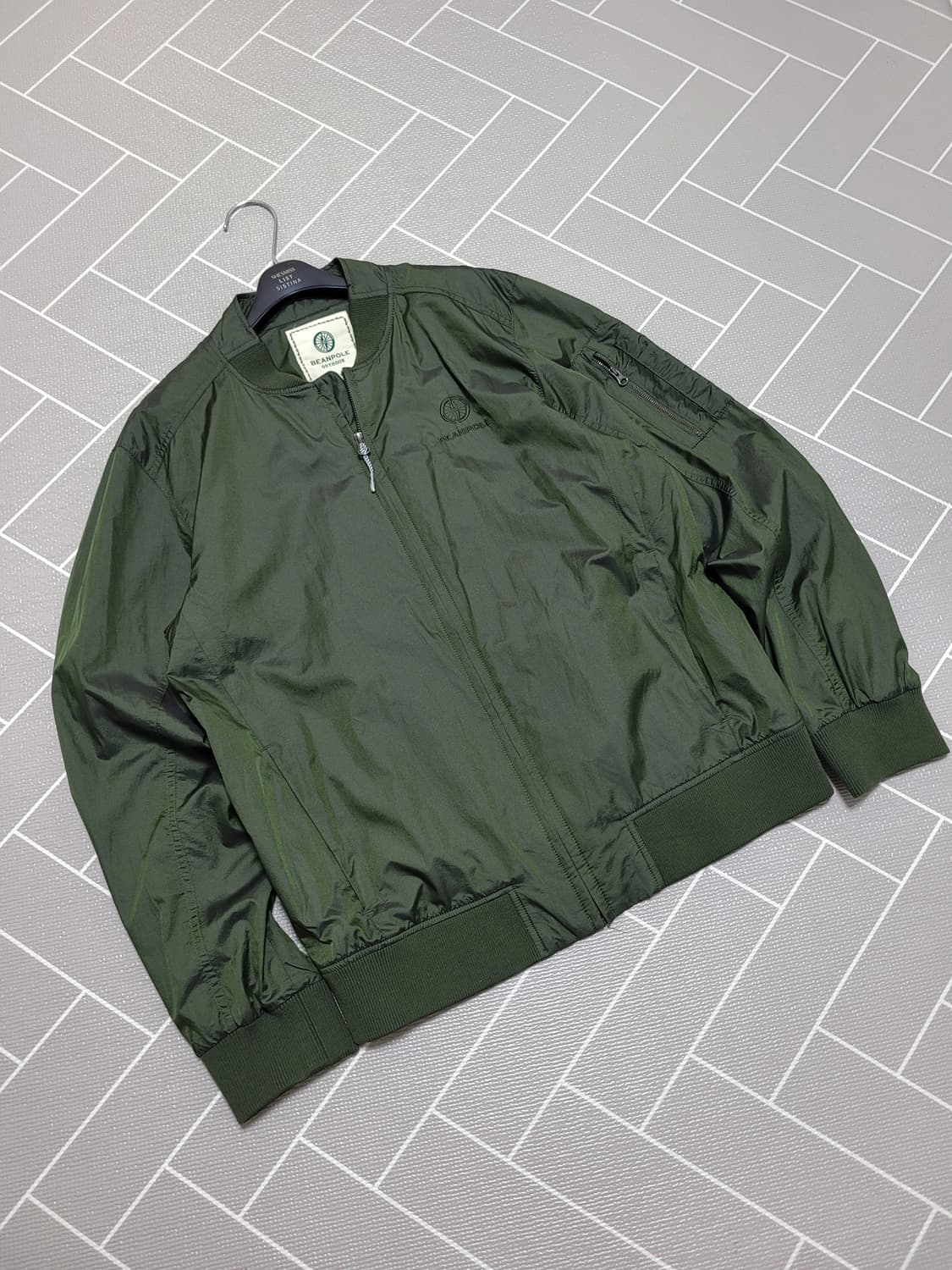 빈폴아웃도어 라이트 MA-1 블루종 점퍼 자켓 105 상품이미지1