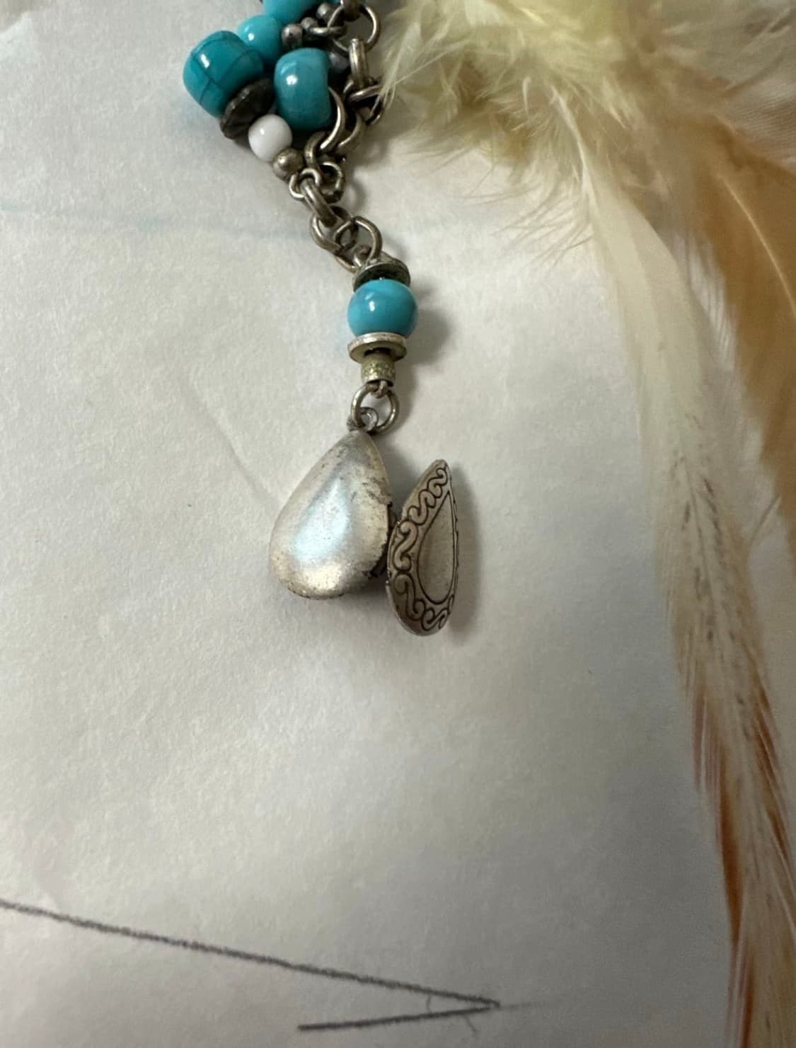 GOA Feather necklace 상품이미지3