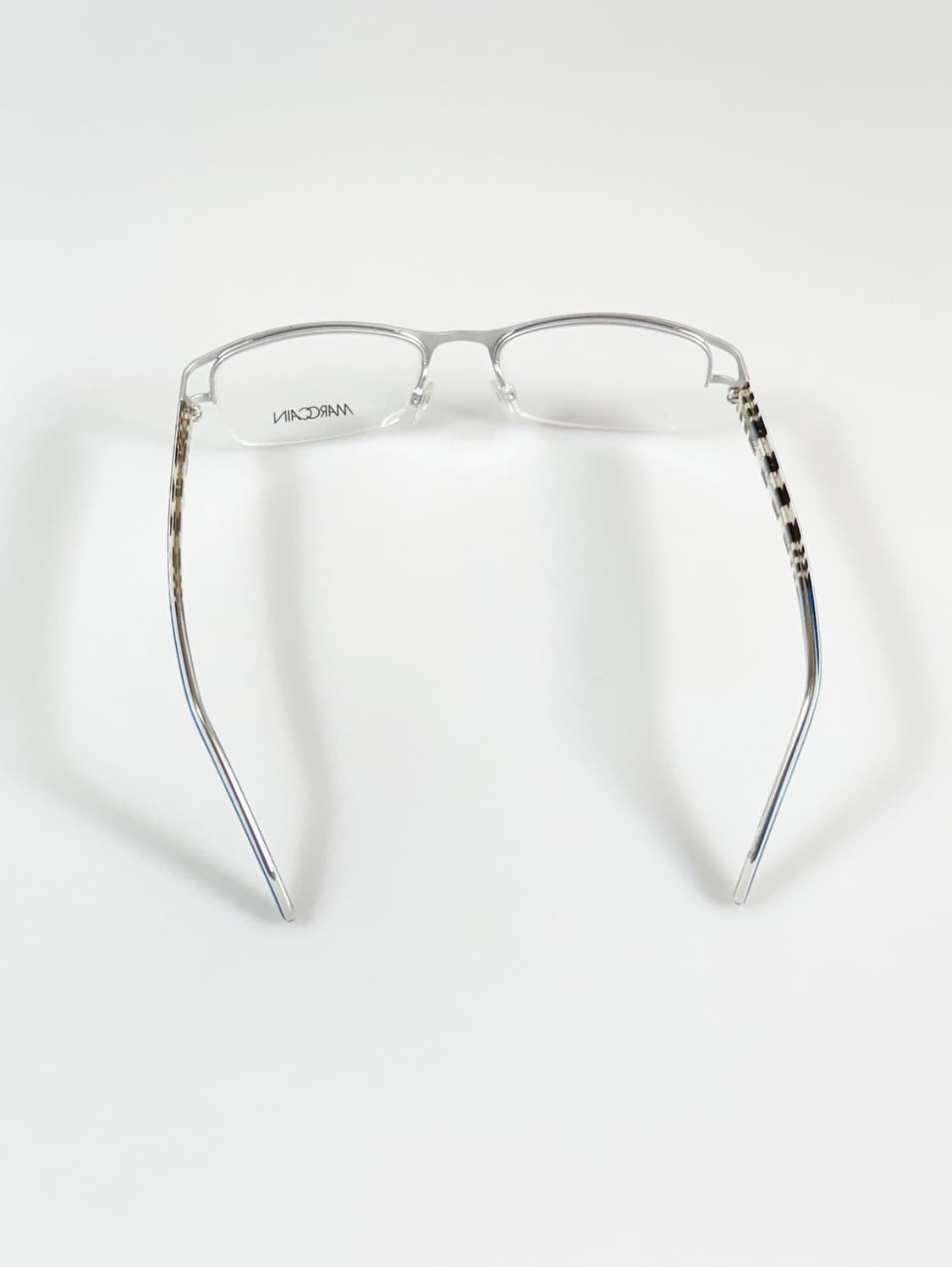 독일제 MARC CAIN 반무테 스퀘어 빈티지 안경 상품이미지6