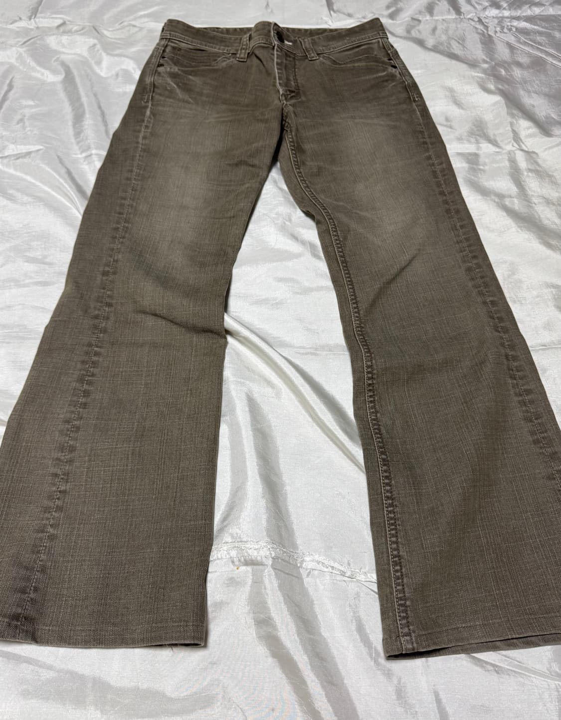 Brown Minimal Pants 상품이미지2