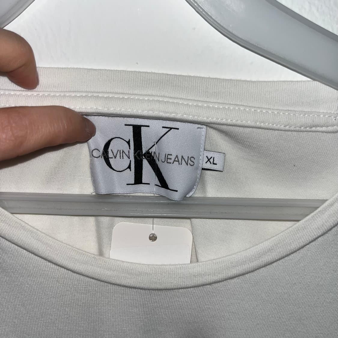 Calvin Klein white t-shirt 상품이미지5