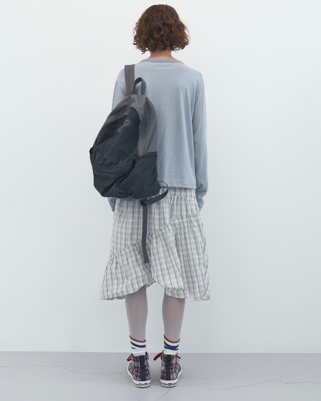 셔링 밴딩 스커트 White 상품이미지6