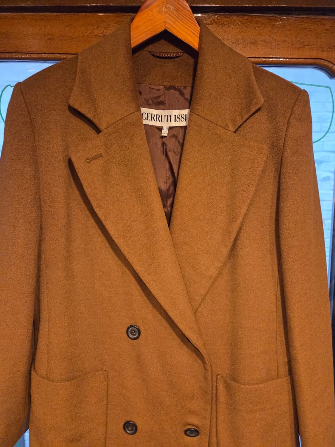 90'S 세루띠 더블브레스티드코트  상품이미지2