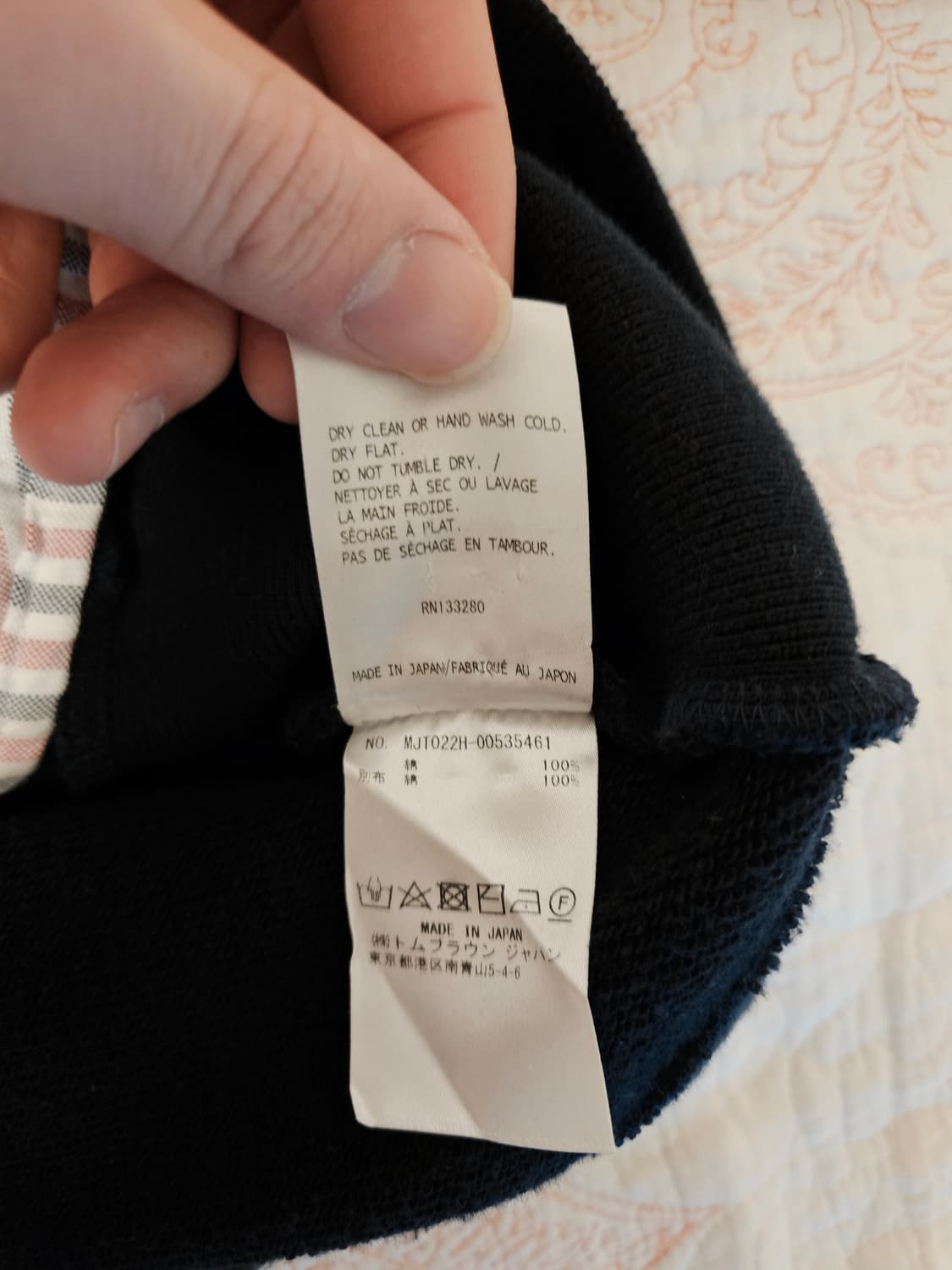 톰브라운 4선 후드집업 네이비 색상 5 사이즈 판매합니다! 상품이미지8