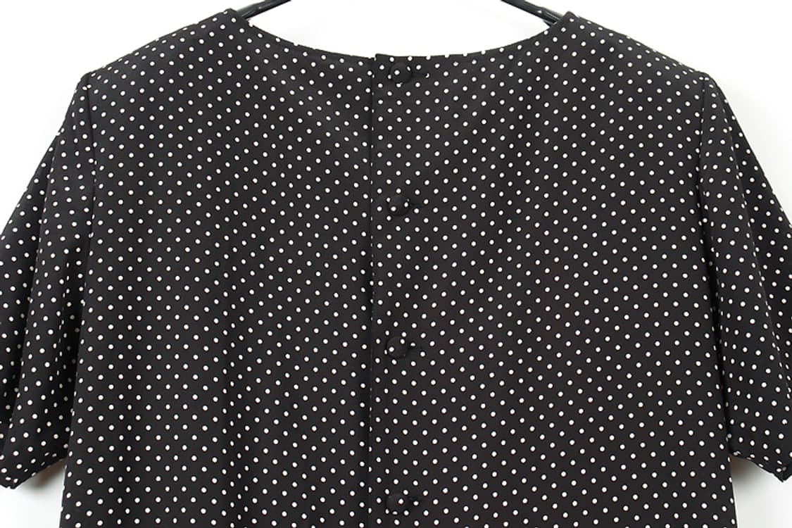 NOUS FEMME 도트원피스(F) 80's 상품이미지5