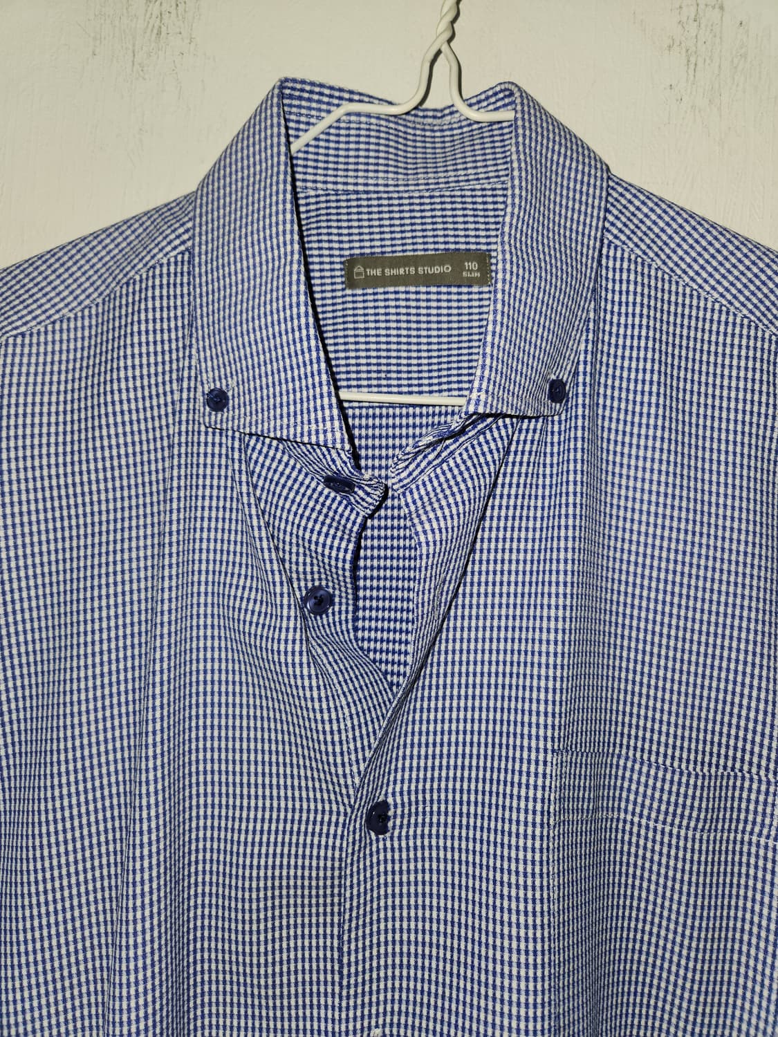 빅사이즈 남성 와이셔츠 4종 일괄 110사이즈 상품이미지6