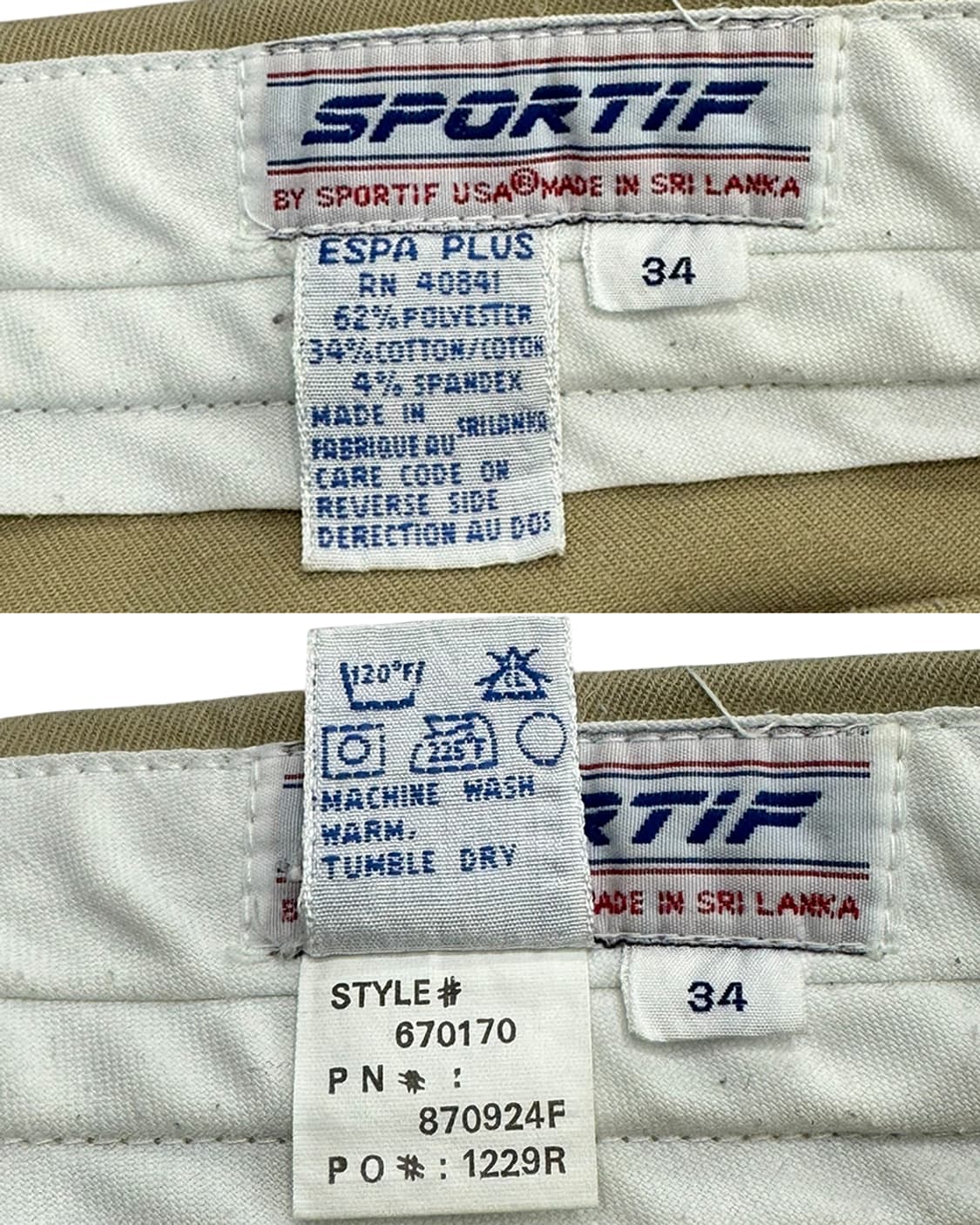 스포르티프 U.S.A 6포켓 쇼츠 베이지 상품이미지10