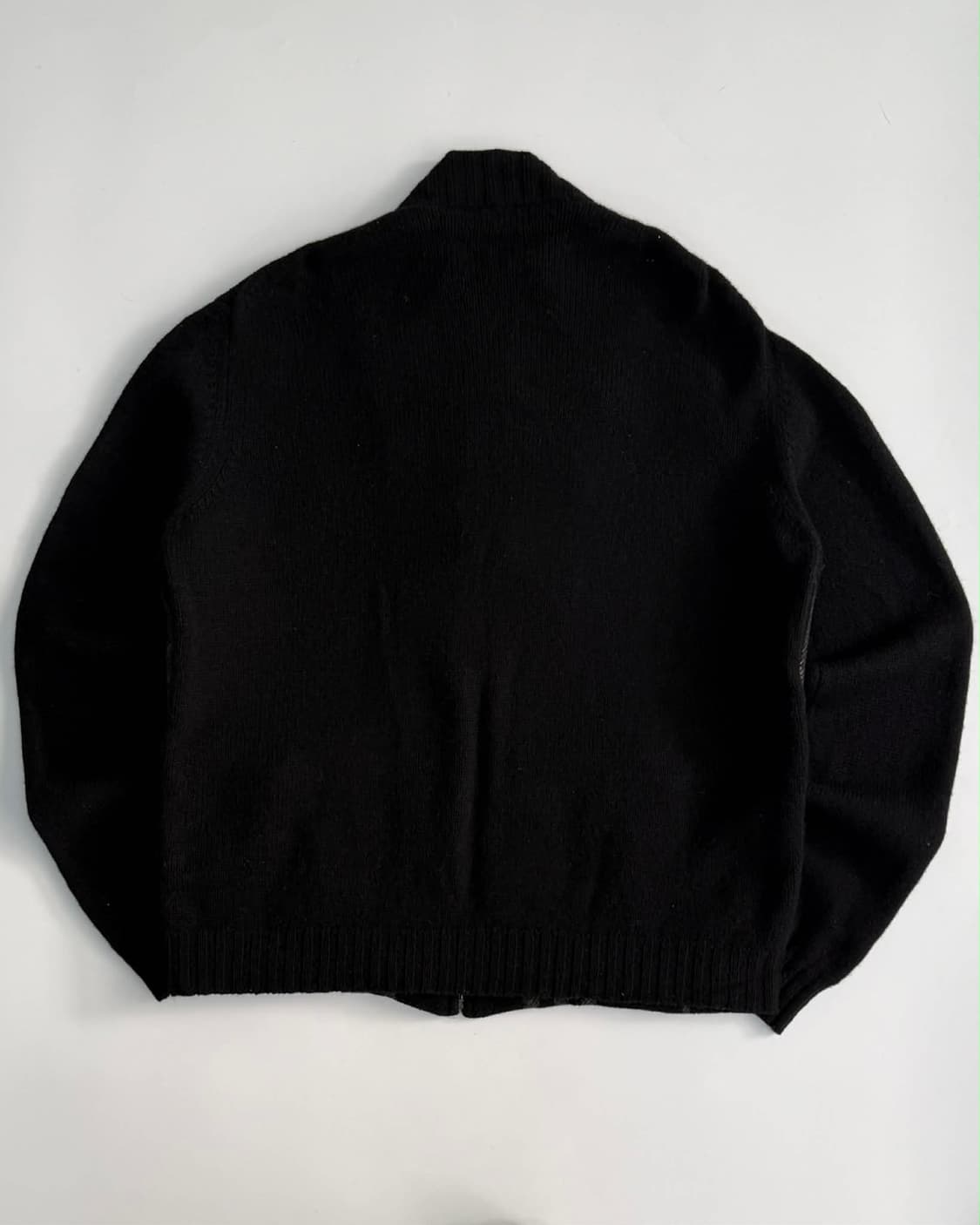 [M] 버버리 런던 노바체크 울 니트 집업 자켓 상품이미지2