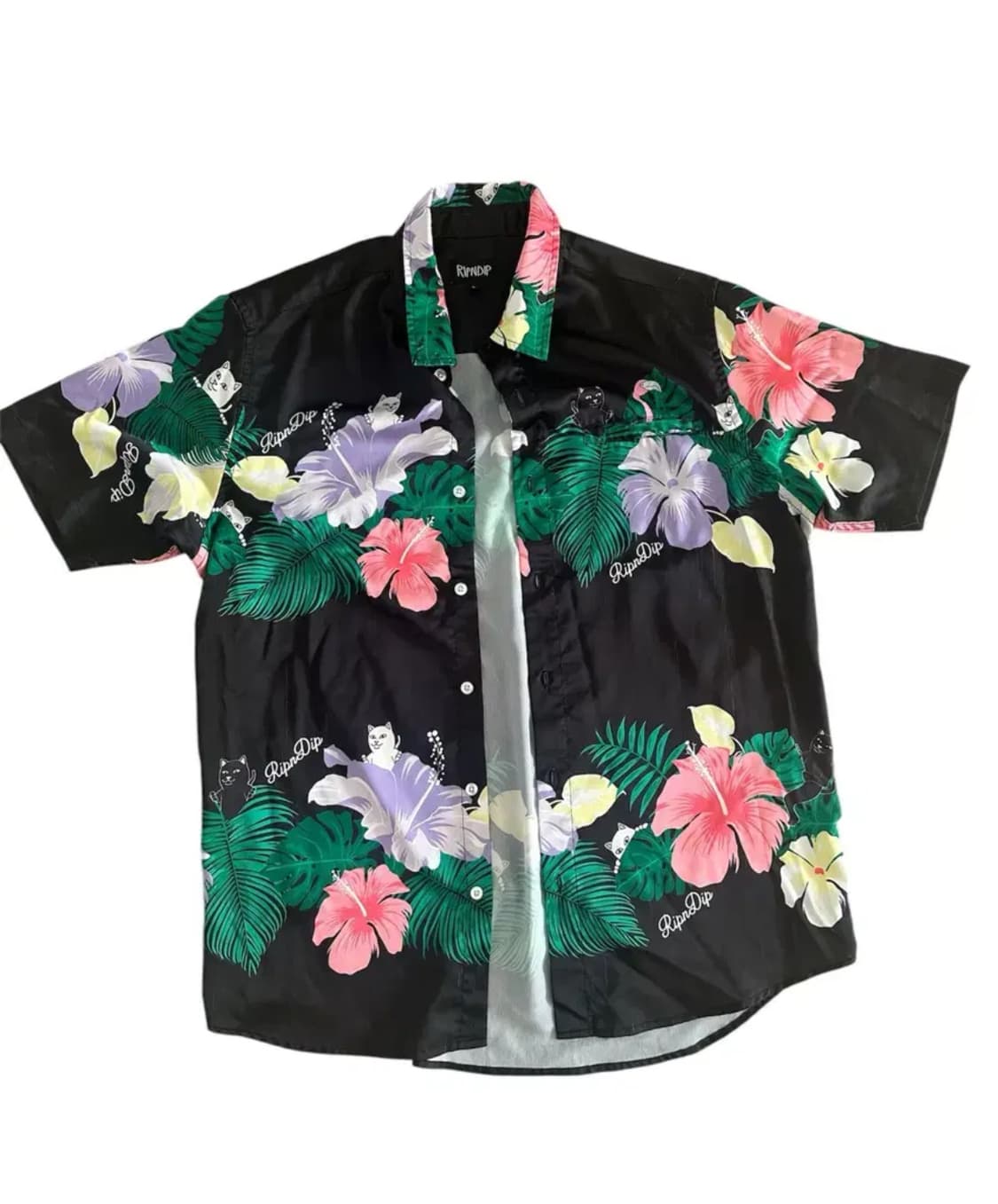 립앤딥 RIPNDIP 하와이안 셔츠 L사이즈 상품이미지1