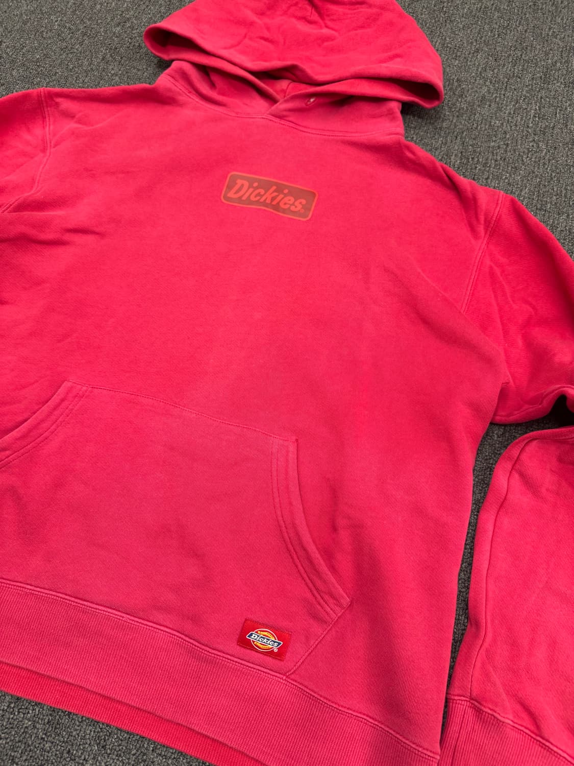 디키즈 빈티지 로고 프린팅 후드티 상품이미지2