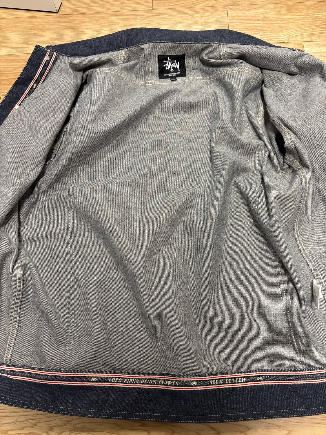 [L] 스투시 X 1017 Alyx 9SM 데님 자켓 상품이미지6