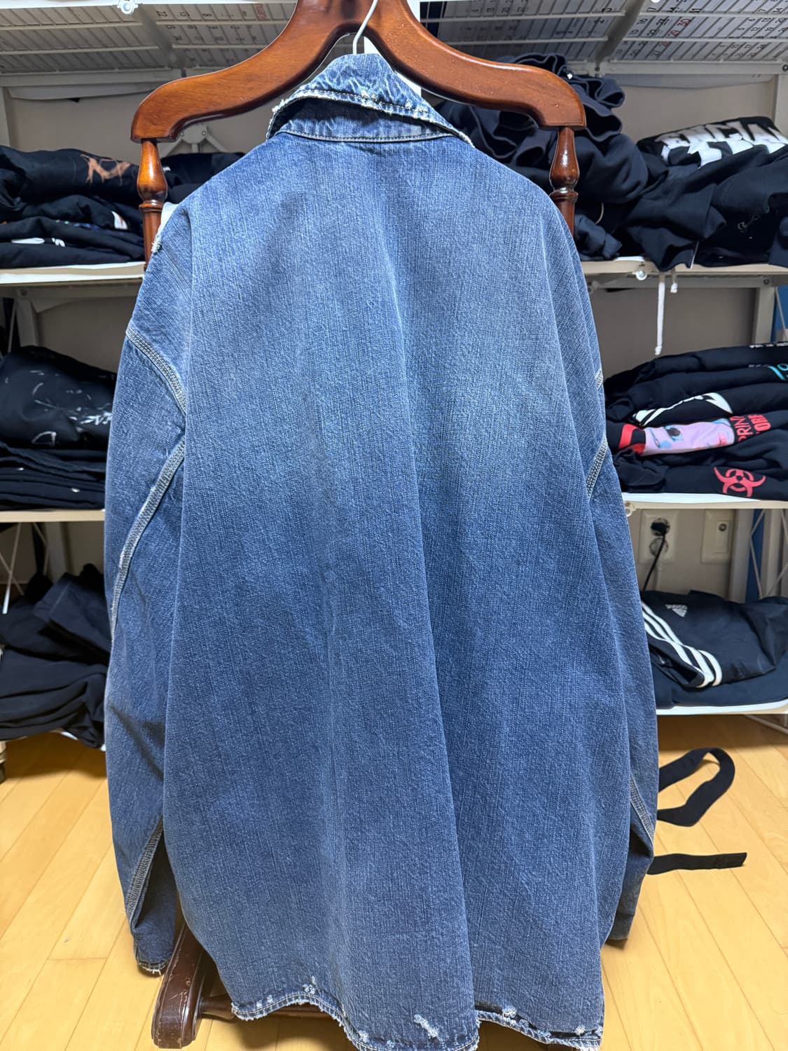 발렌시아가 워시드 데님 자켓 상품이미지2