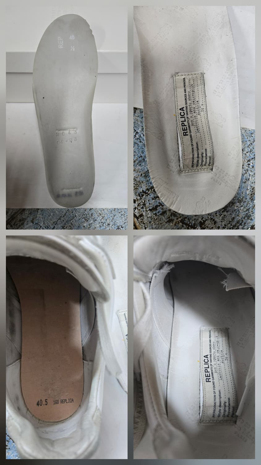 마르지엘라 독일군 스니커즈 화이트 40.5 상품이미지7