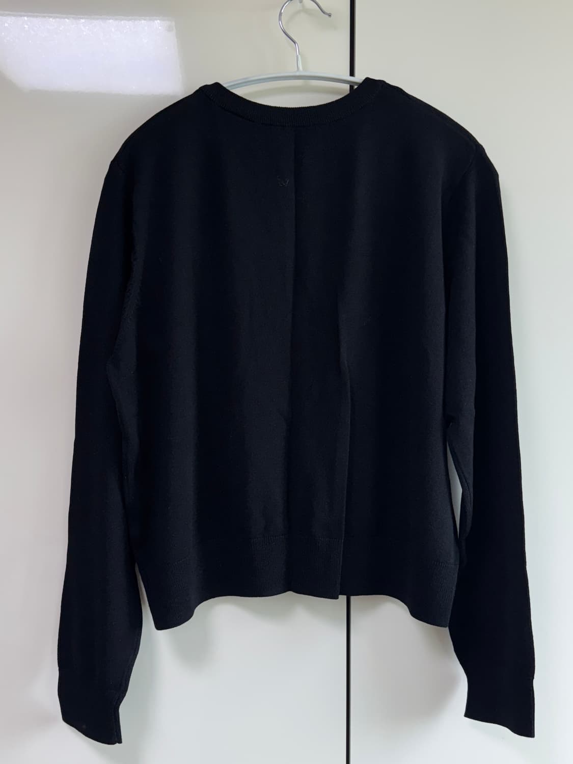 H&M 파인니트 가디건 블랙 XL 상품이미지4