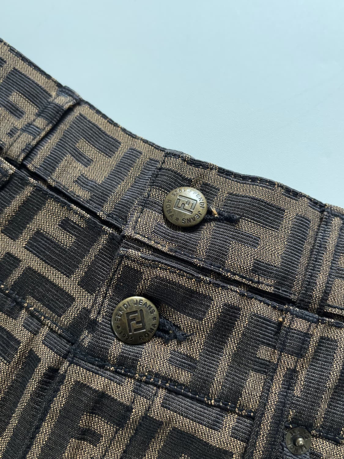 Fendi 펜디 FF 모노그램 미디 스커트  상품이미지4