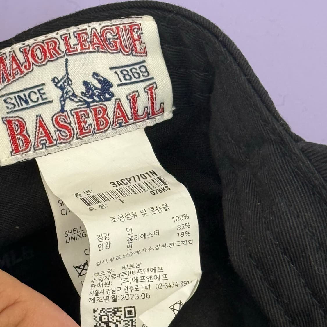 MLB LA 다저스 블랙 볼캡 os 상품이미지5
