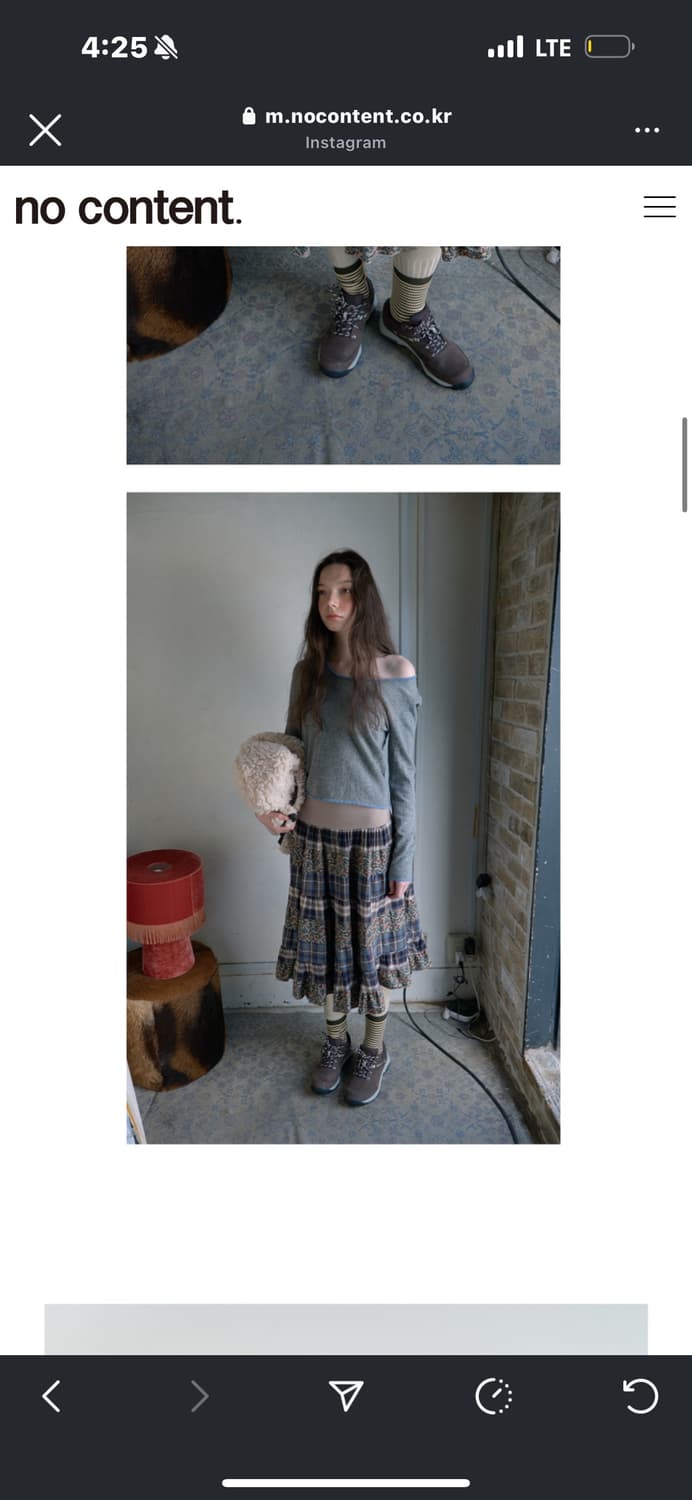 노컨텐츠 스커트 Multi-Way Tube SK _ Beige 상품이미지3