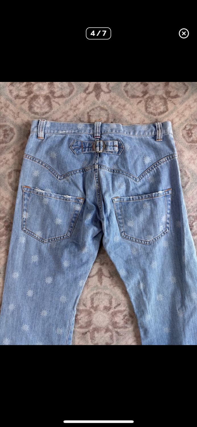 Sunao kuwahara star pattern pants 상품이미지2