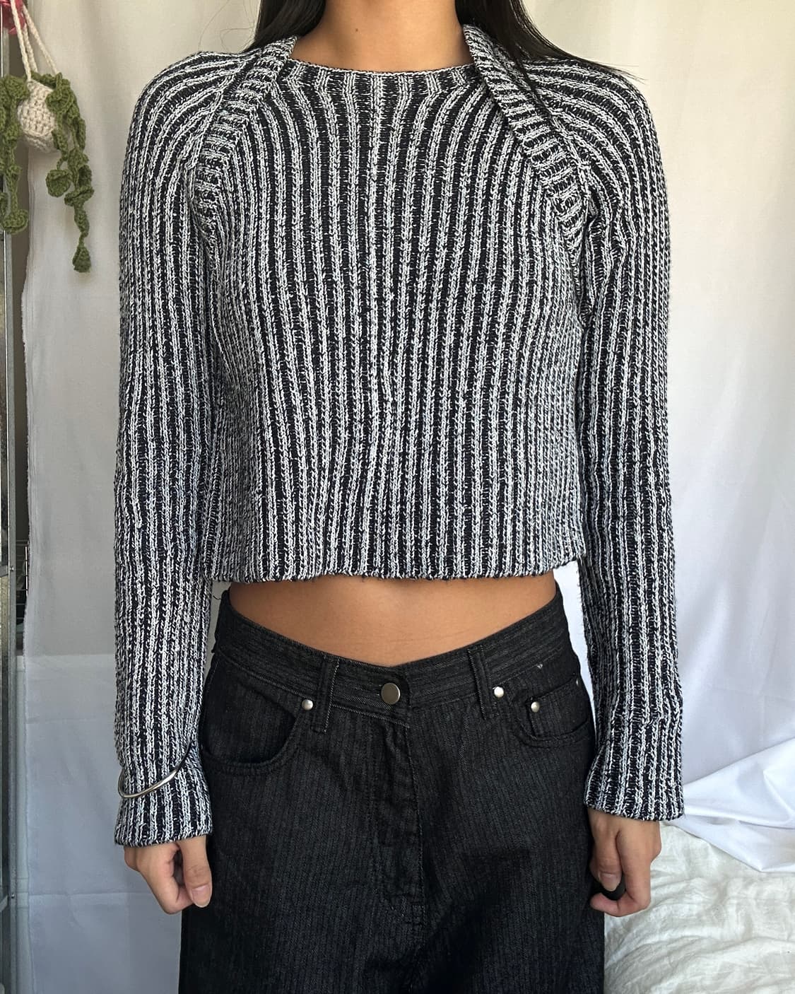 빈티지 ZARA 골지 니트 상품이미지2