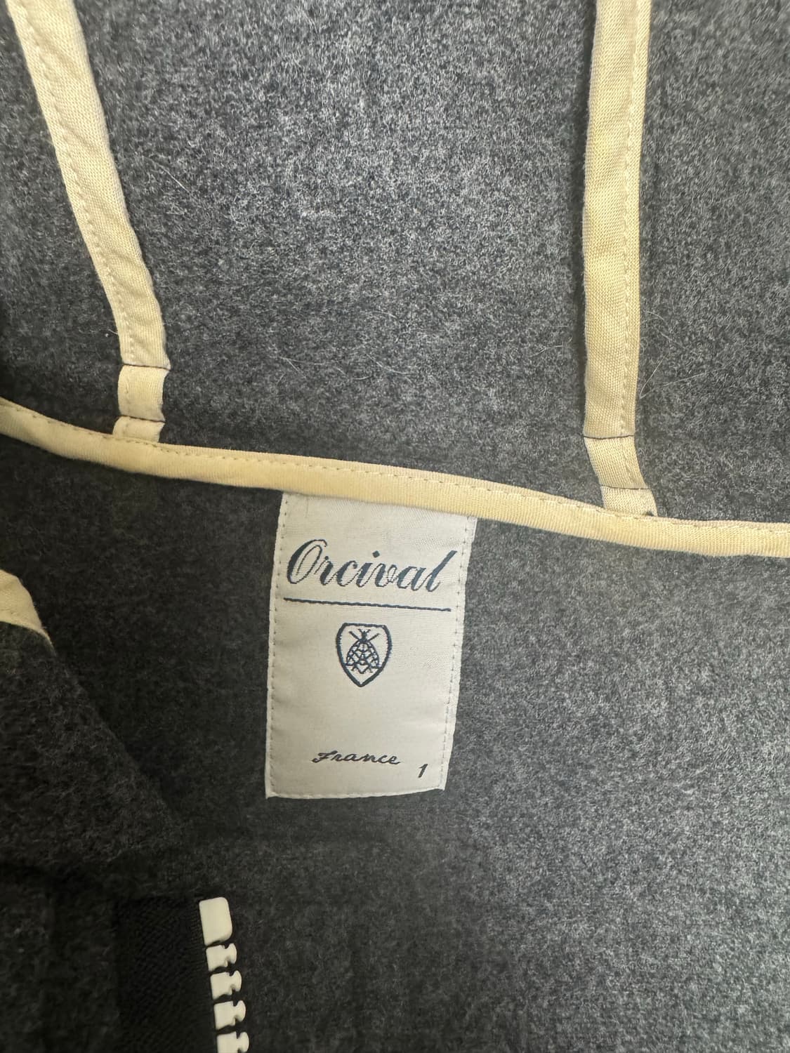 orcival 오르치발 울100% 후드 코트 상품이미지3